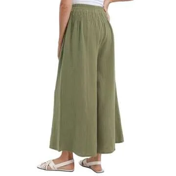 Amazhiyu Women's Palazzo Yoga Pants for Hot Summer