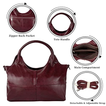 KOGTLA Vegan Leather Handbag - Stylish, Durable, Versatile