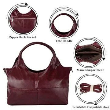 KOGTLA Vegan Leather Handbag - Stylish, Durable, Versatile