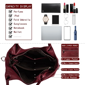 KOGTLA Vegan Leather Handbag - Stylish, Durable, Versatile