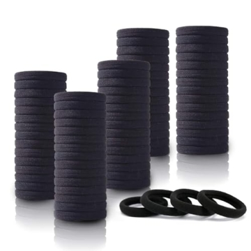 100PCS Hair Ties for Women and Girls - No Damage Elastic