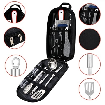 Camping Kitchen Equipment Set for Outdoor Cooking Adventures