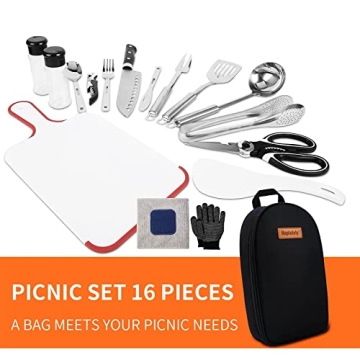Camping Kitchen Equipment Set for Outdoor Cooking Adventures