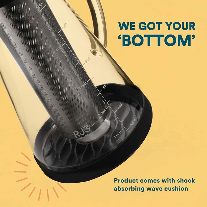 Ovalware Cold Brew & Tea Maker - 1.0L Airtight