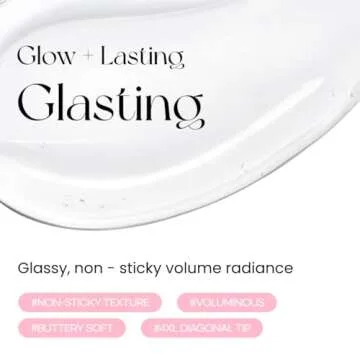 Peripera Ink Glasting Lip Gloss | Non-Sticky, High-Shine, 4XL Wand For Easy Application, Comfortable, Plumping, Fuller-Looking Lips, Moisturizing, Long-Lasting, Vegan (001 CLEAR)