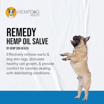 Hemp Dog Health Salve for Skin Relief and Healthy Growth
