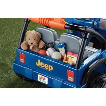 Power Wheels Hot Wheels Jeep Wrangler Ride-On Vehicle for Kids