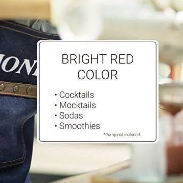 Monin Grenadine Syrup for Cocktails and Smoothies