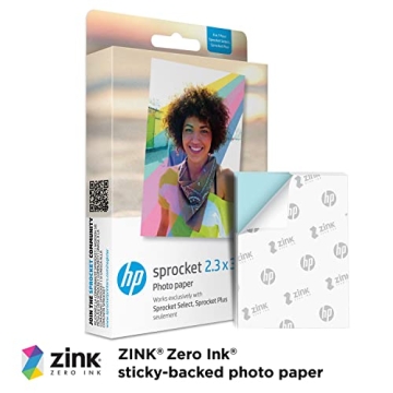 HP Sprocket Select Instant Photo Printer with 50 Sheets