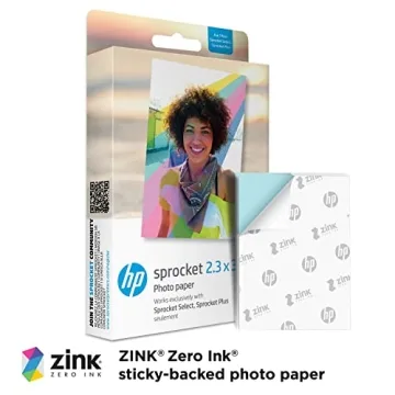 HP Sprocket Select Instant Photo Printer with 50 Sheets