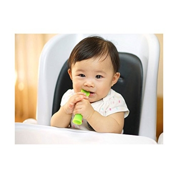Olababy Silicone Soft-Tip Training Spoon for Baby Led Weaning