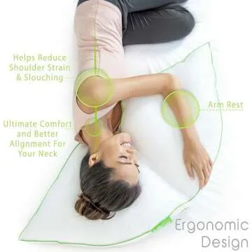 Sleep Yoga® Side Sleeper Pillow for Perfect Support