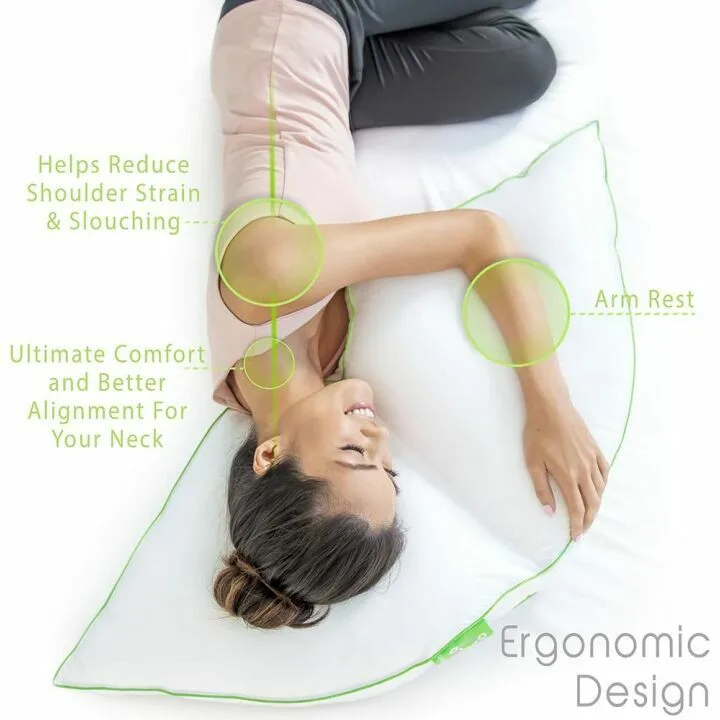 Sleep Yoga® Side Sleeper Pillow for Perfect Support