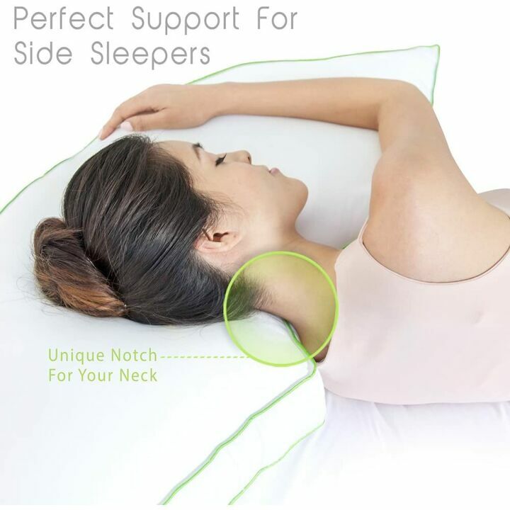 Sleep Yoga® Side Sleeper Pillow for Perfect Support