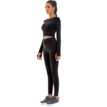 Toplook Women Seamless Workout Set Athletic Wear for Gym