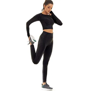 Toplook Women Seamless Workout Set Athletic Wear for Gym