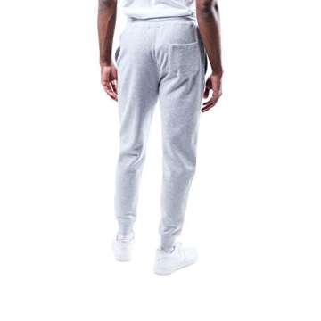 Ultra Game NBA Los Angeles Lakers - Anthony Davis Mens Active Fleece Jogger, Heather Charcoal, Large