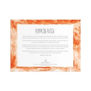 Galison Pumpkin Patch 1000 Piece Eco-Friendly Puzzle