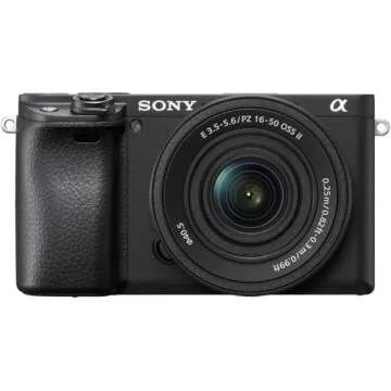 Sony a6400 Mirrorless Camera Bundle: 16-50mm Lens + Essential Accessories