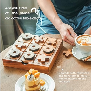 BSIRI Extra Large Tic Tac Toe Board Game for Family Fun