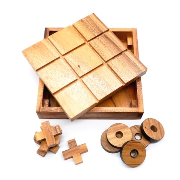 BSIRI Extra Large Tic Tac Toe Board Game for Family Fun