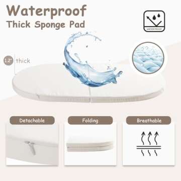 Stylish Baby Changing Basket for Newborns and Nurseries