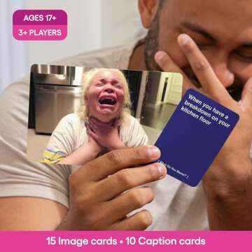 WHAT DO YOU MEME? Trisha Paytas Expansion Pack by Relatable, Card Games for Adults, Featuring YouTube Influencer Trisha Paytas, All New Meme Game Content, Includes 15 Image Cards and 10 Caption Cards