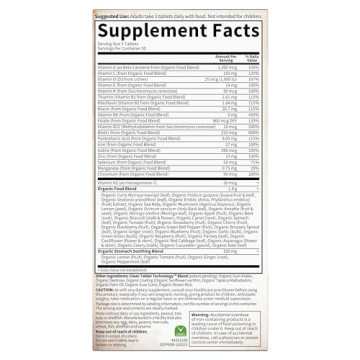 Organic Prenatal Multivitamin for Healthy Pregnancy Support