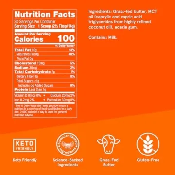 Bulletproof Original Creamer - Keto Coffee Delight