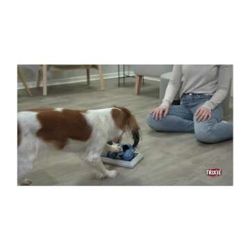 Explore TRIXIE Vario Poker Box 2 Dog Puzzle Toy - Intermediate Level Strategy Game