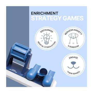 TRIXIE Vario Poker Box 2 Intermediate Dog Puzzle Toy