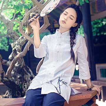 KSUA Women's Martial Arts Suit - Elegant Tai Chi Uniform