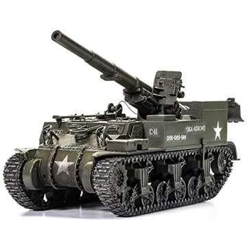 Airfix M12 GMC 1:35 WWII Tank Model Kit for Hobbyists