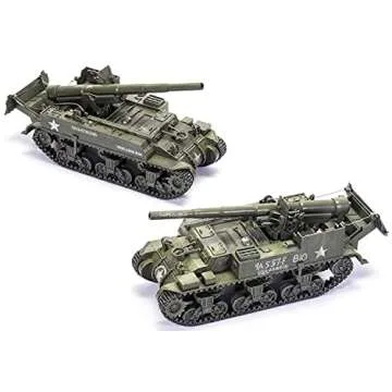 Airfix M12 GMC 1:35 WWII Tank Model Kit for Hobbyists