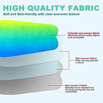 LUCIFER Multicolor Disposable Masks for Ultimate Protection