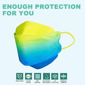 LUCIFER Multicolor Disposable Masks for Ultimate Protection