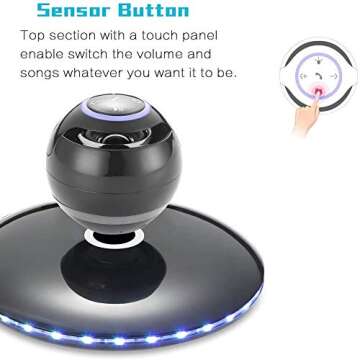 RUIXINDA Magnetic Levitating Speaker - Floating Bluetooth Sound