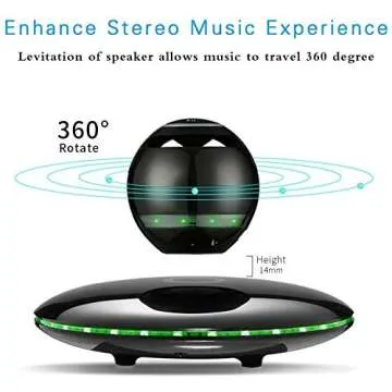 RUIXINDA Magnetic Levitating Speaker - Floating Bluetooth Sound