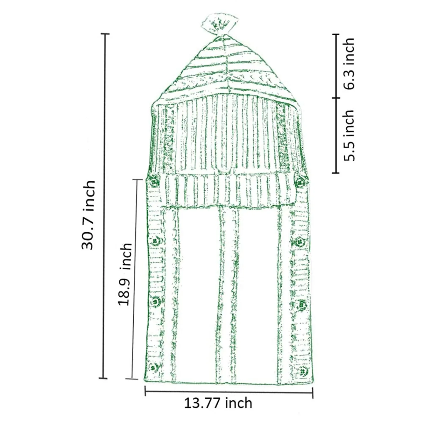 XMWEALTHY Newborn Sleeping Stroller for Cozy Swaddling