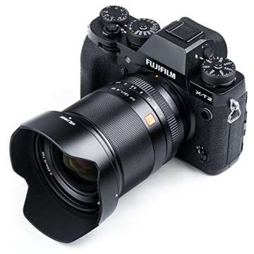 VILTROX 13mm f/1.4 F1.4 Fuji x Mount Ultra Wide Angle APS-C AF Lens for Fujifilm X-Mount Camera X-T3...