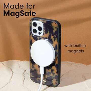 Sonix Case for iPhone 13 Pro | Compatible with MagSafe | 10ft Drop Tested | Tortoise Shell | Brown T...