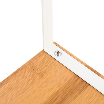 NEX Stackable Bamboo Kitchen Cabinet Organizer Set of 4