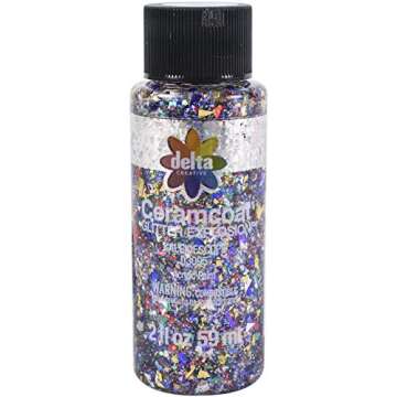 Delta Creative Delta Ceramcoat Glitter Explosion, 2 oz, Kaleidoscope