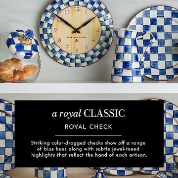 MacKenzie-Childs Royal Check Coasters Set of 4 - Stylish Decor