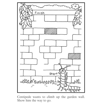 Engaging Bugs Mazes Book for Kids Ages 3-5