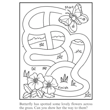 Engaging Bugs Mazes Book for Kids Ages 3-5