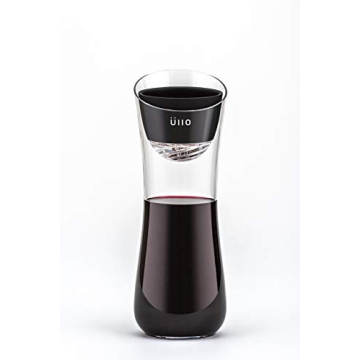 Ullo Wine Purifier and Hand Blown Carafe for Wine Lovers