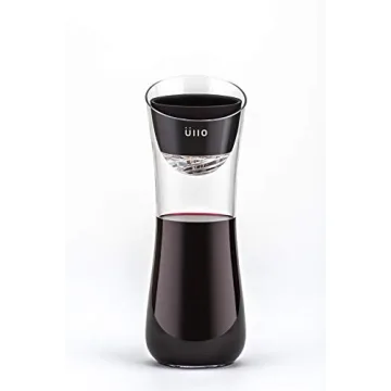 Ullo Wine Purifier and Hand Blown Carafe for Wine Lovers