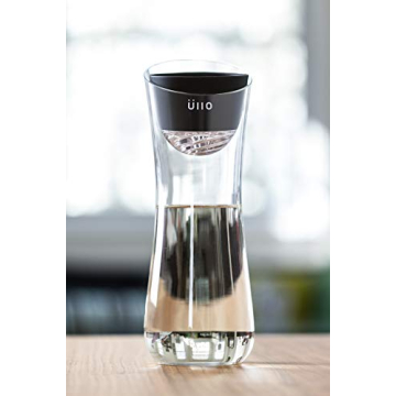 Ullo Wine Purifier and Hand Blown Carafe for Wine Lovers