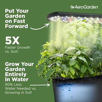 AeroGarden Harvest Hydroponic Indoor Garden with Herbs